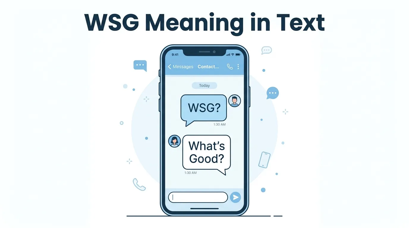 WSG Meaning in Text