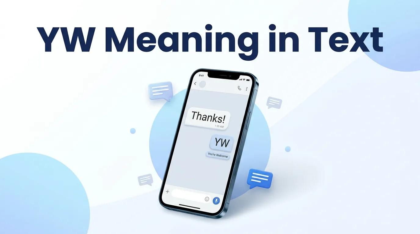 YW Meaning in Text